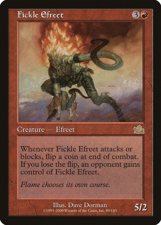 Fickle Efreet card image