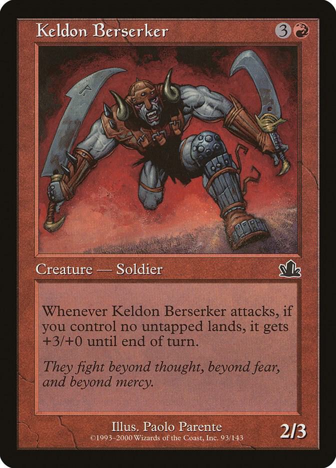 Keldon Berserker card image
