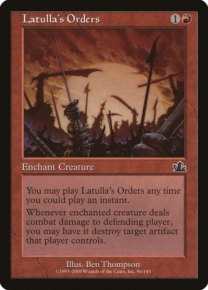 Latulla's Orders card image