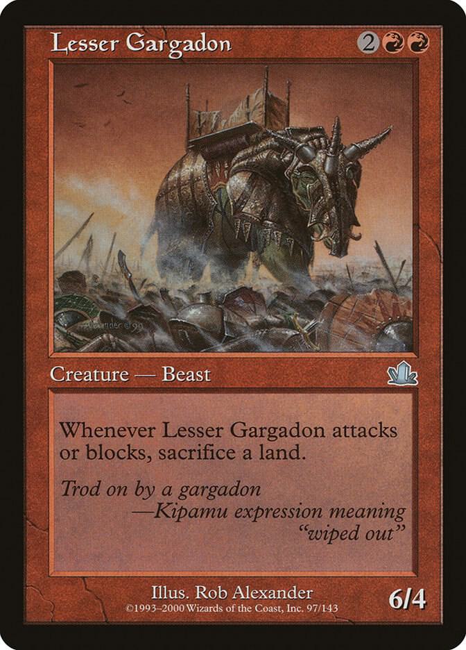Lesser Gargadon card image