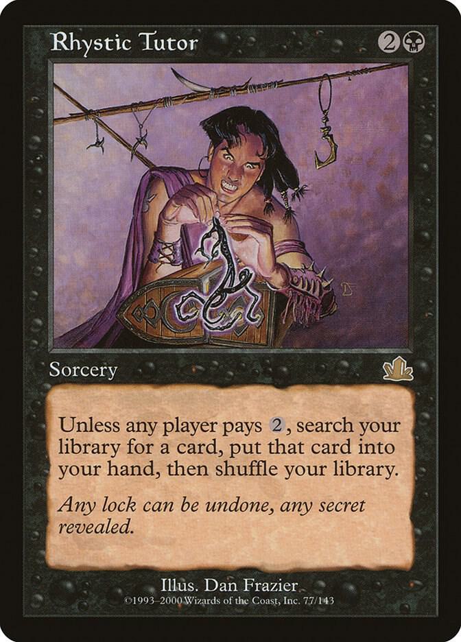 Rhystic Tutor card image