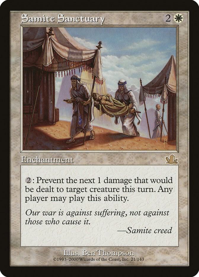 Samite Sanctuary card image