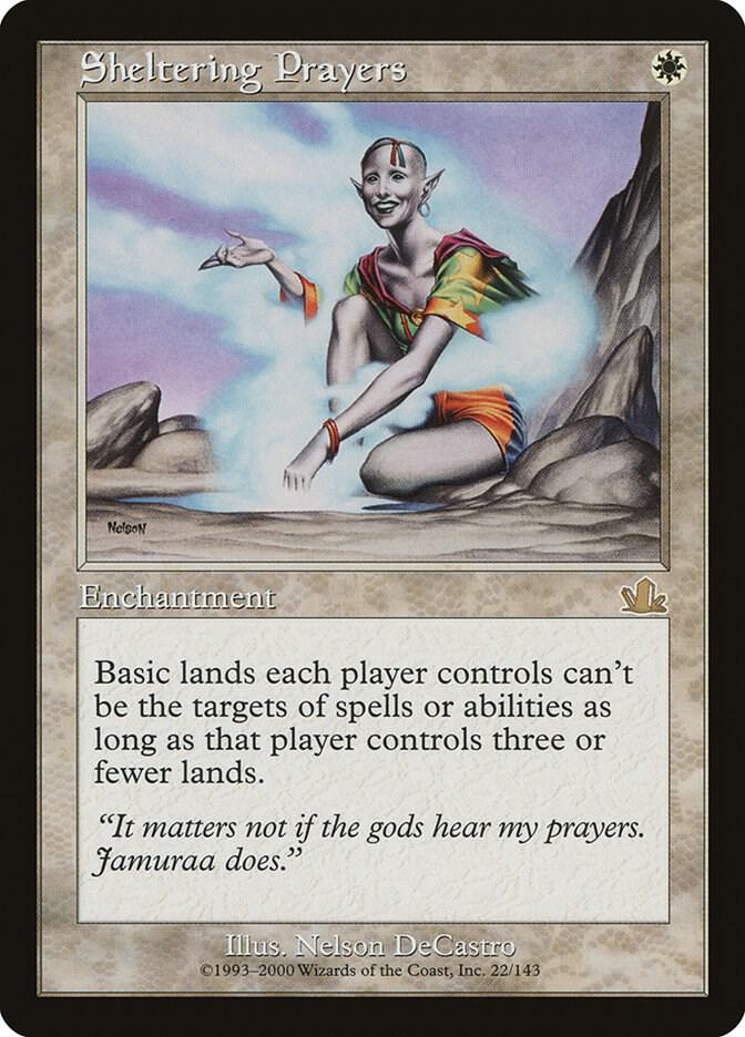 Sheltering Prayers card image