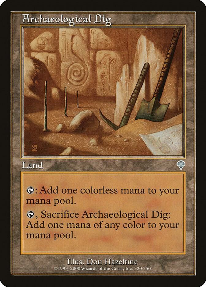 Archaeological Dig card image