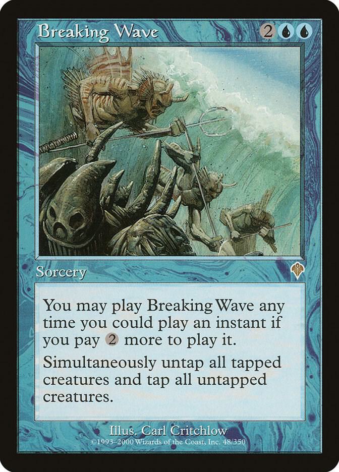 Breaking Wave card image