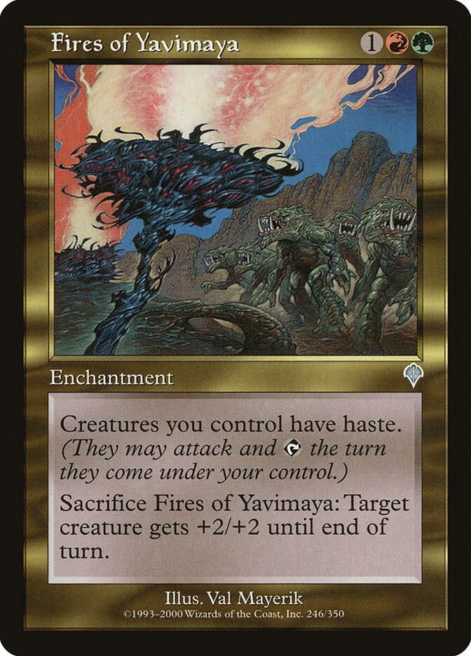 Fires of Yavimaya card image