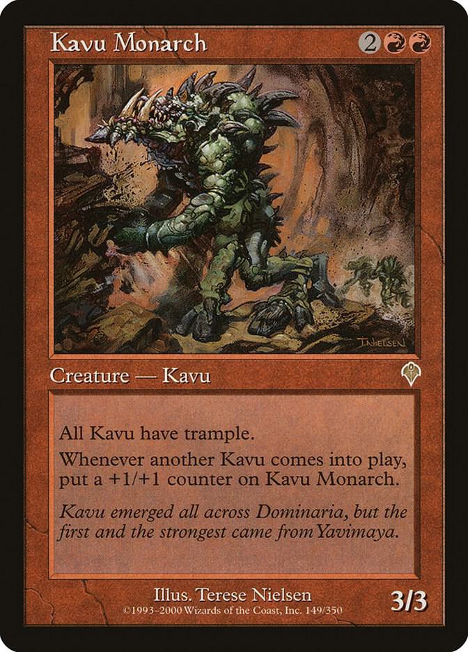 Kavu Monarch card image