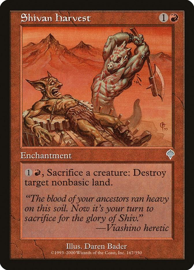 Shivan Harvest card image