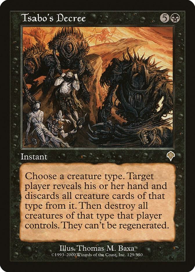 Tsabo's Decree card image