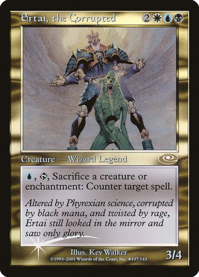 Ertai, the Corrupted (Alt. Art Foil) card image