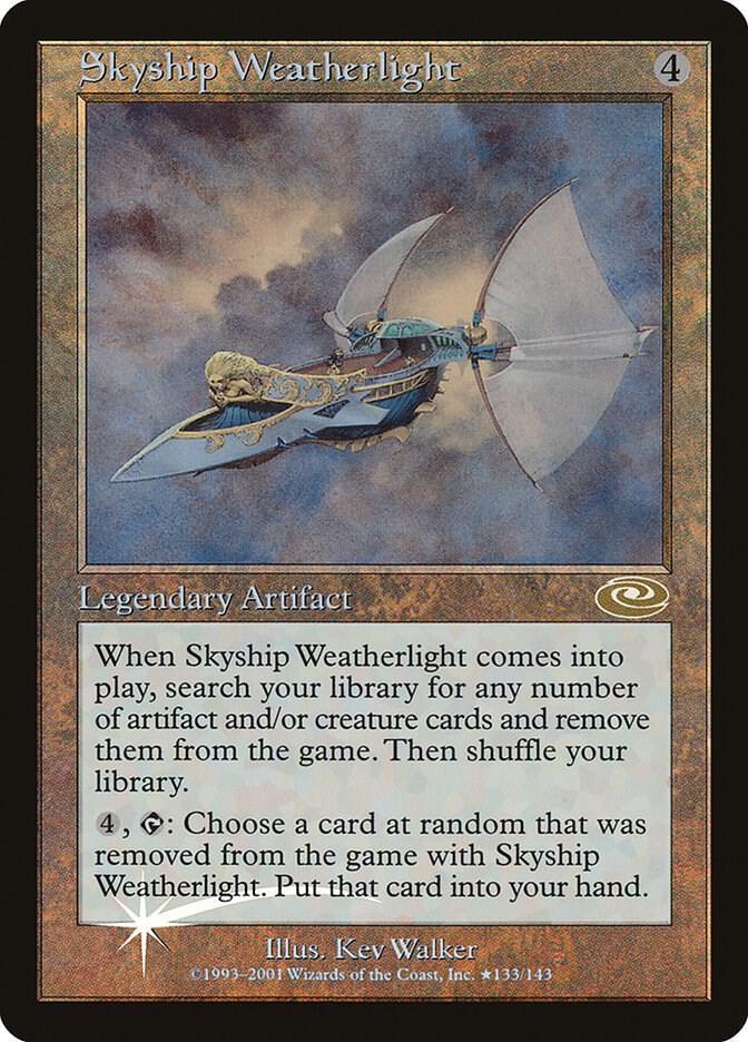 Skyship Weatherlight (Alt. Art Foil) card image