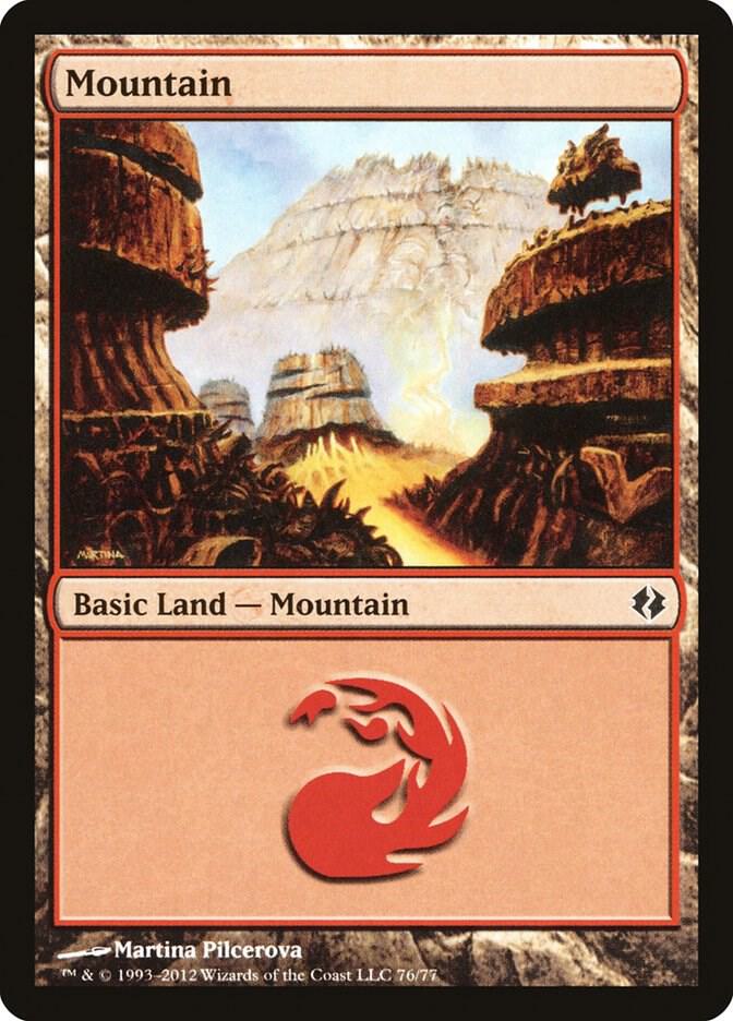 Mountain (76) card image