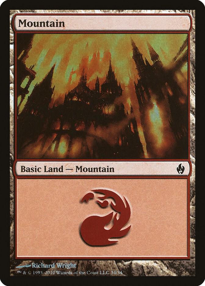 Mountain (34) card image