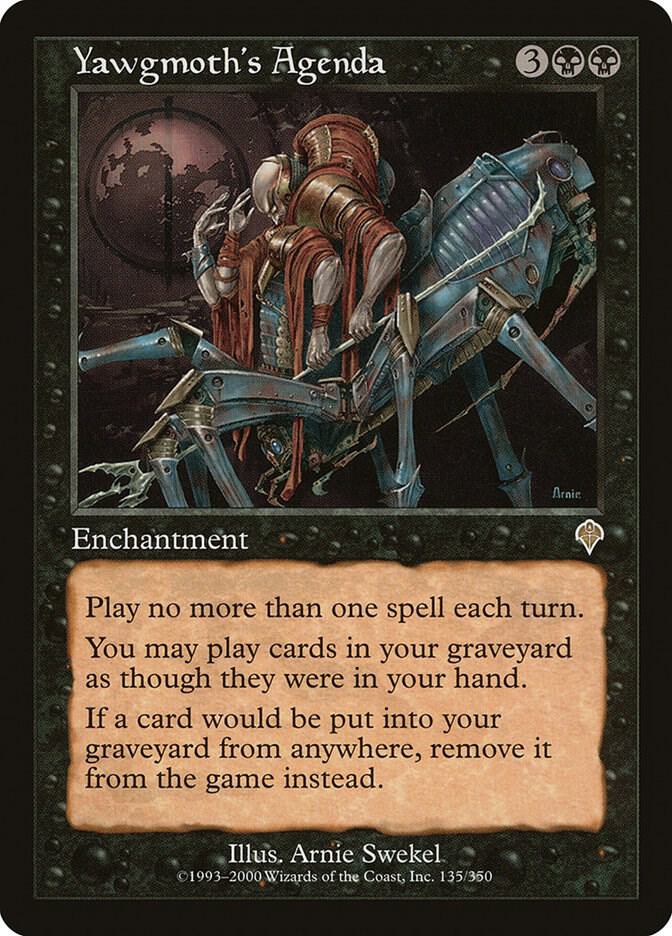 Yawgmoth's Agenda card image