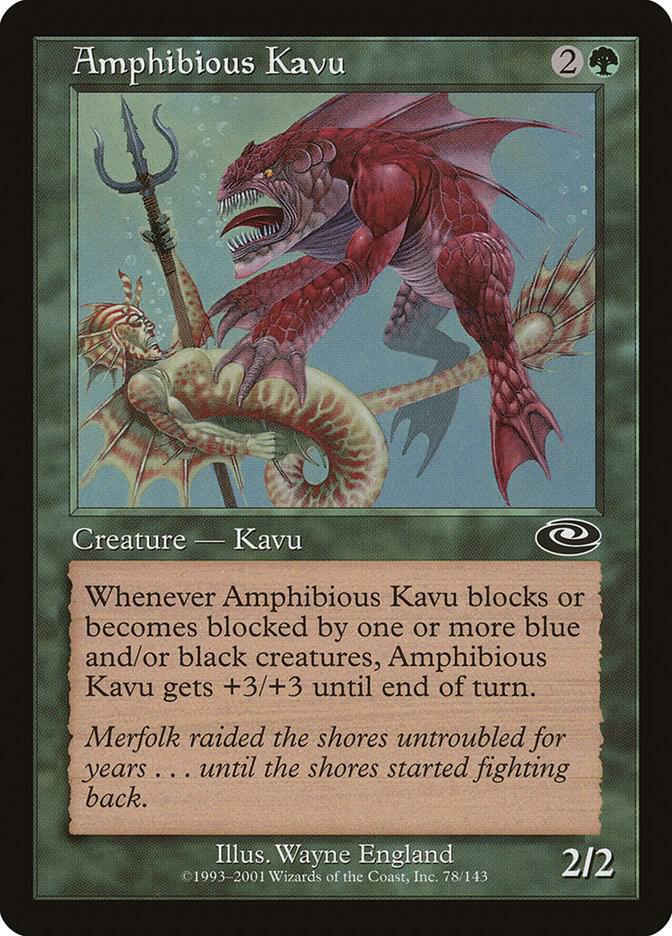 Amphibious Kavu card image