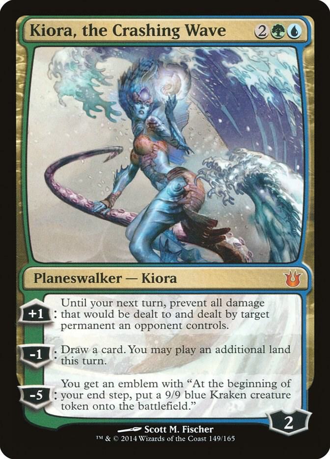 Kiora, the Crashing Wave card image