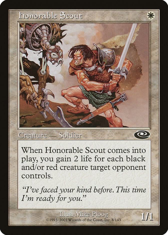 Honorable Scout card image