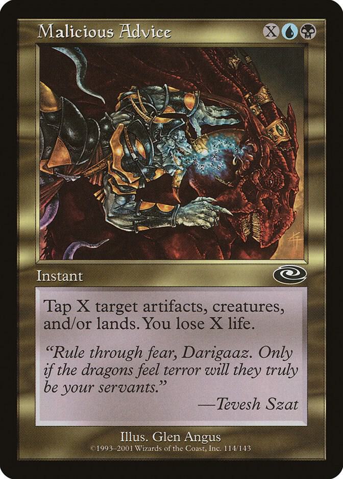 Malicious Advice card image