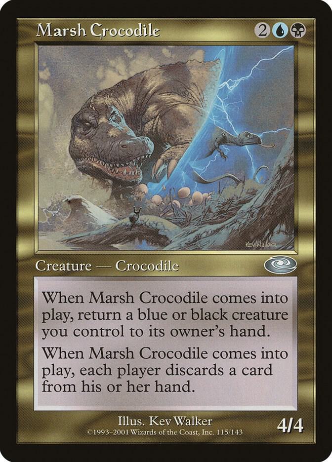 Marsh Crocodile card image