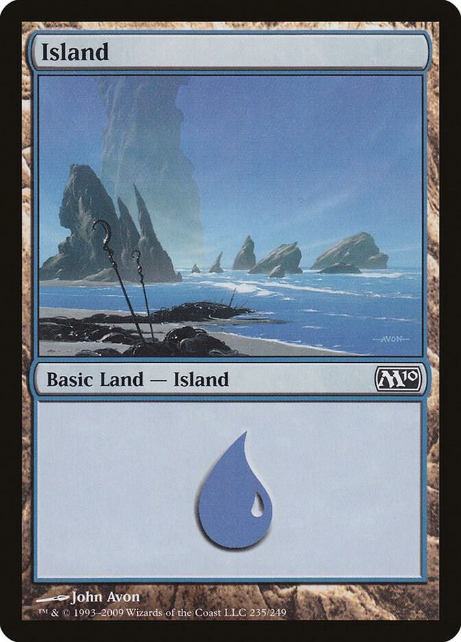 Island (235) card image