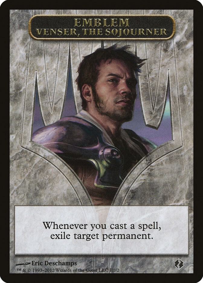 Emblem - Venser, the Sojourner card image