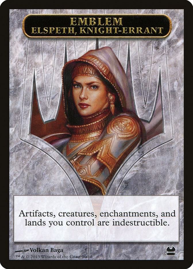 Emblem - Elspeth, Knight-Errant card image