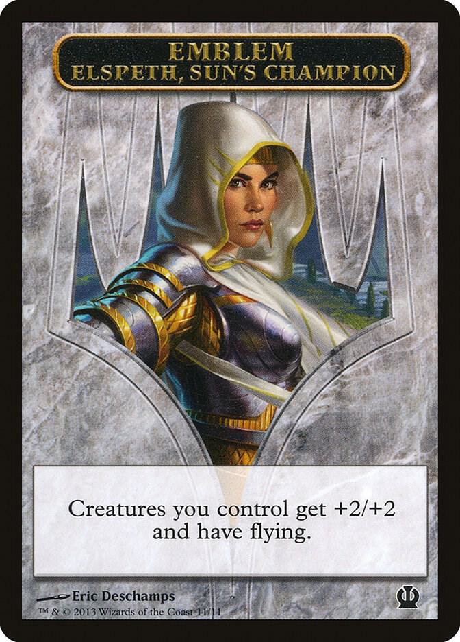 Emblem - Elspeth, Sun's Champion card image