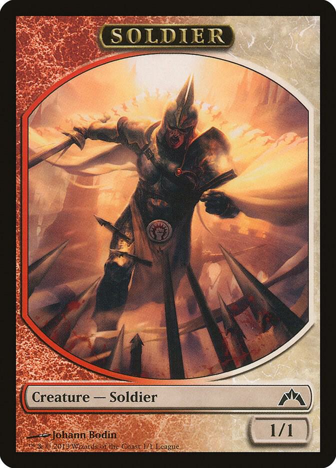 Soldier Token (Gatecrash) card image