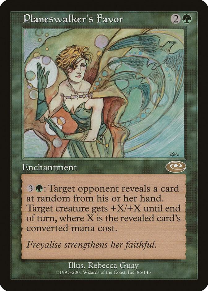 Planeswalker's Favor card image