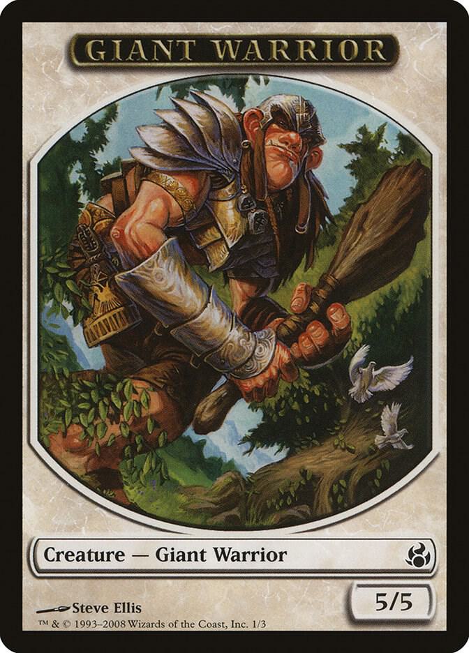 Giant Warrior Token card image