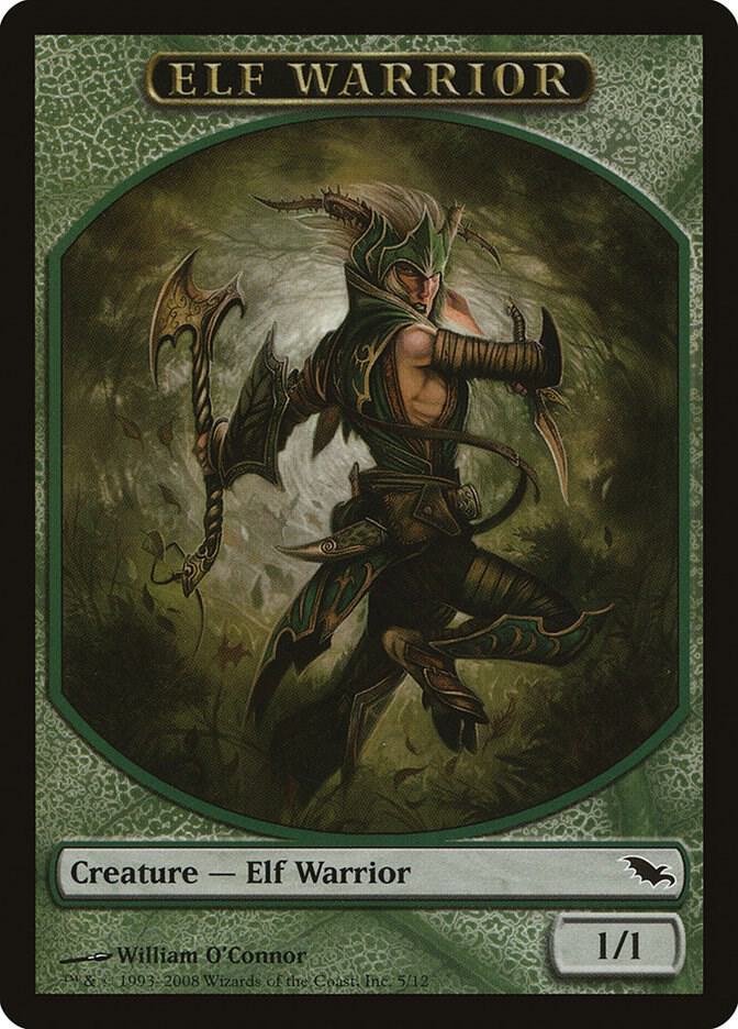 Elf Warrior Token (5) card image