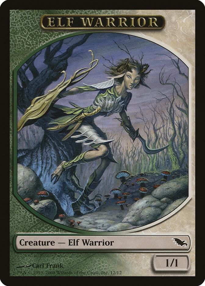 Elf Warrior Token (12) card image