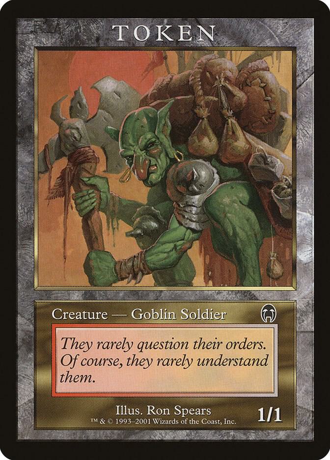 Goblin Soldier Token (APC) card image