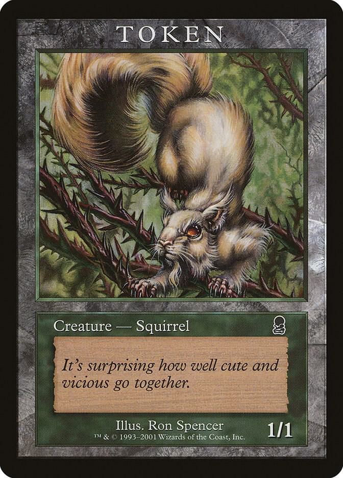 Squirrel Token (ODY) card image