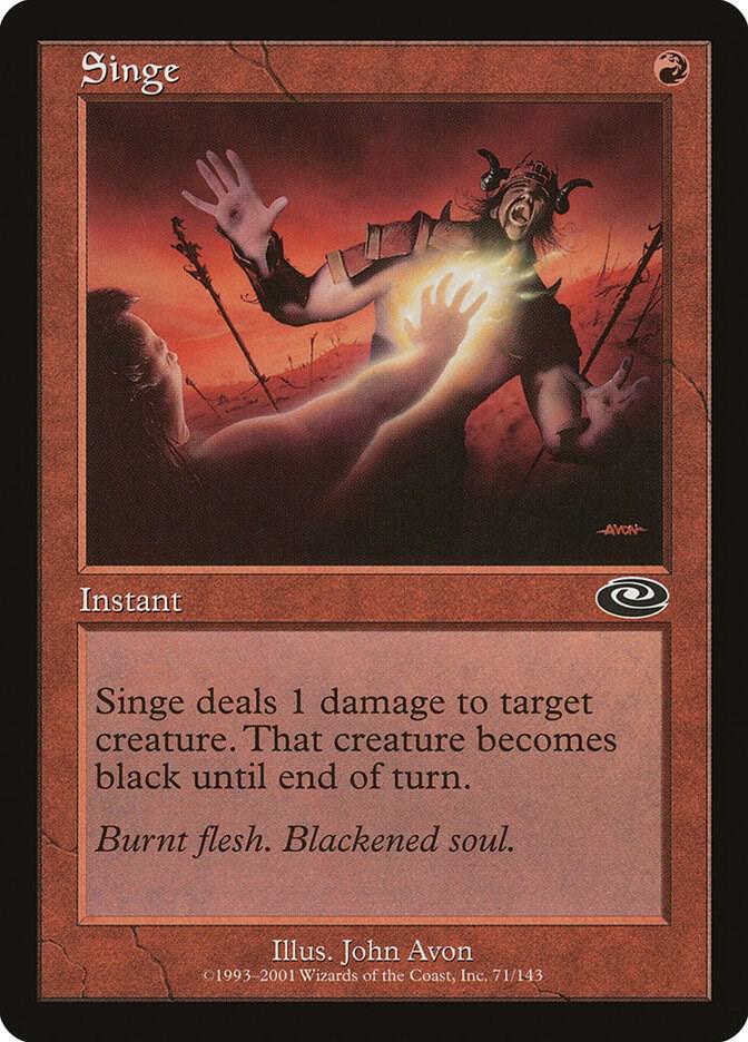 Singe card image