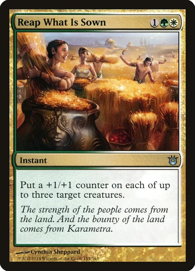 Reap What Is Sown card image