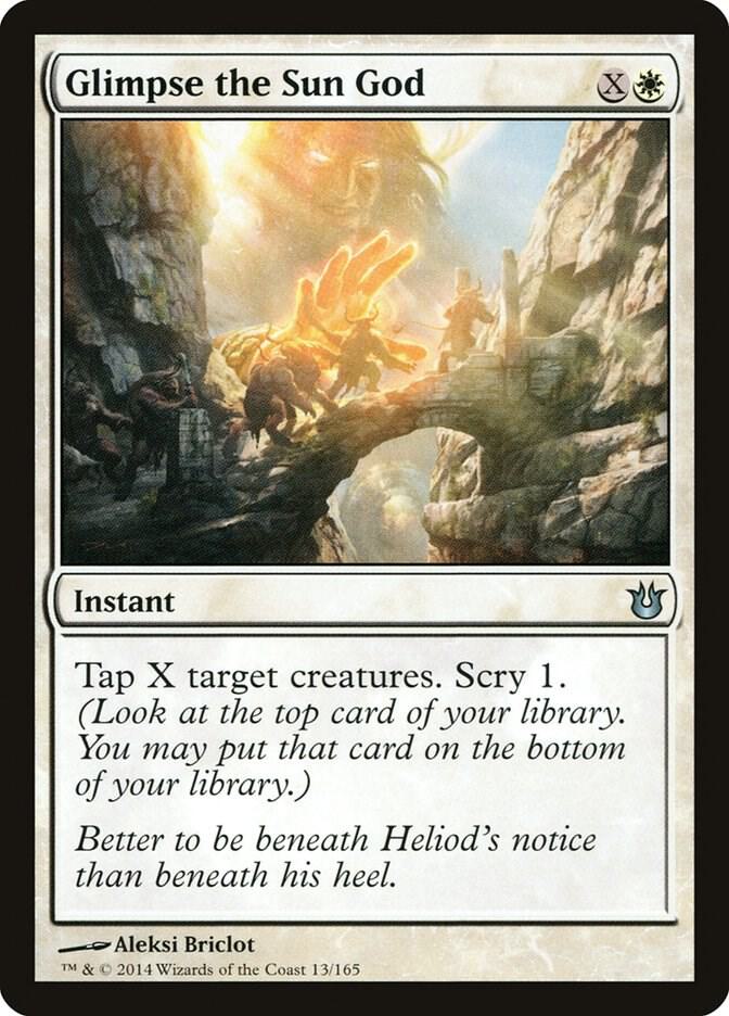 Glimpse the Sun God card image
