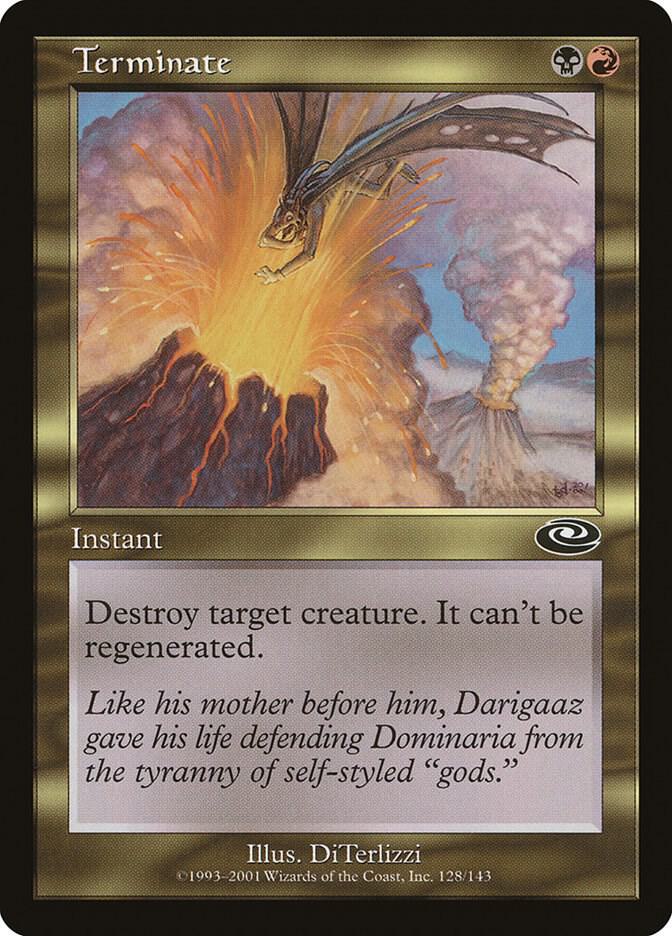 Terminate card image