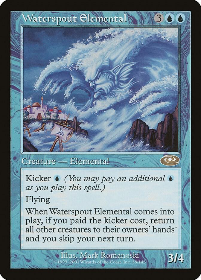 Waterspout Elemental card image