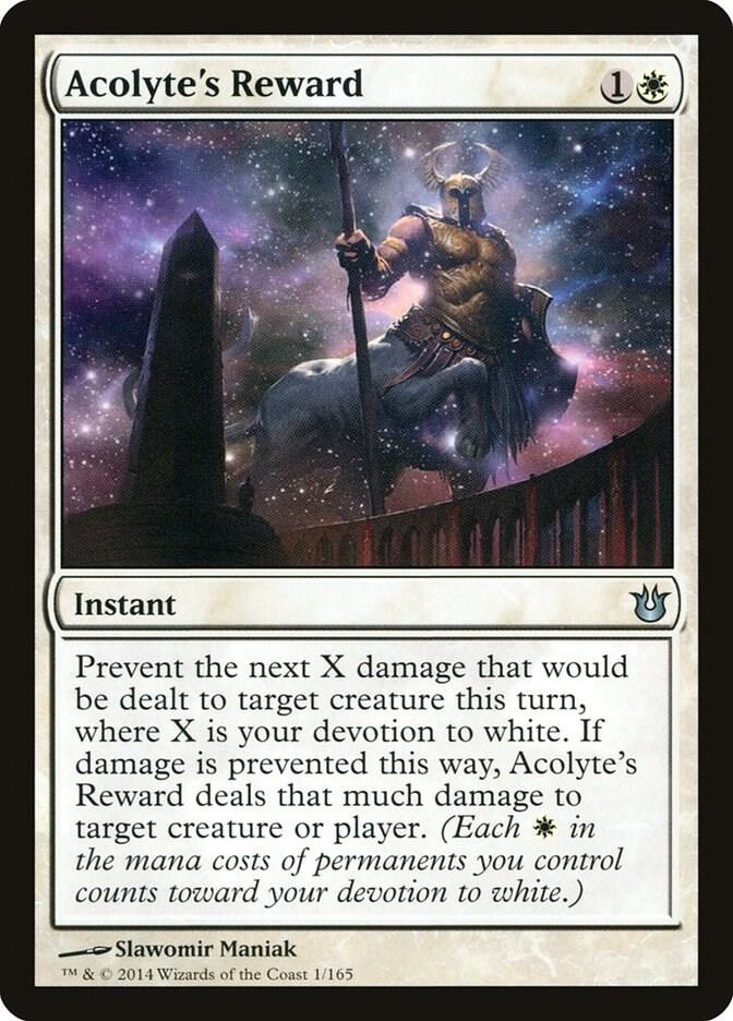 Acolyte's Reward card image