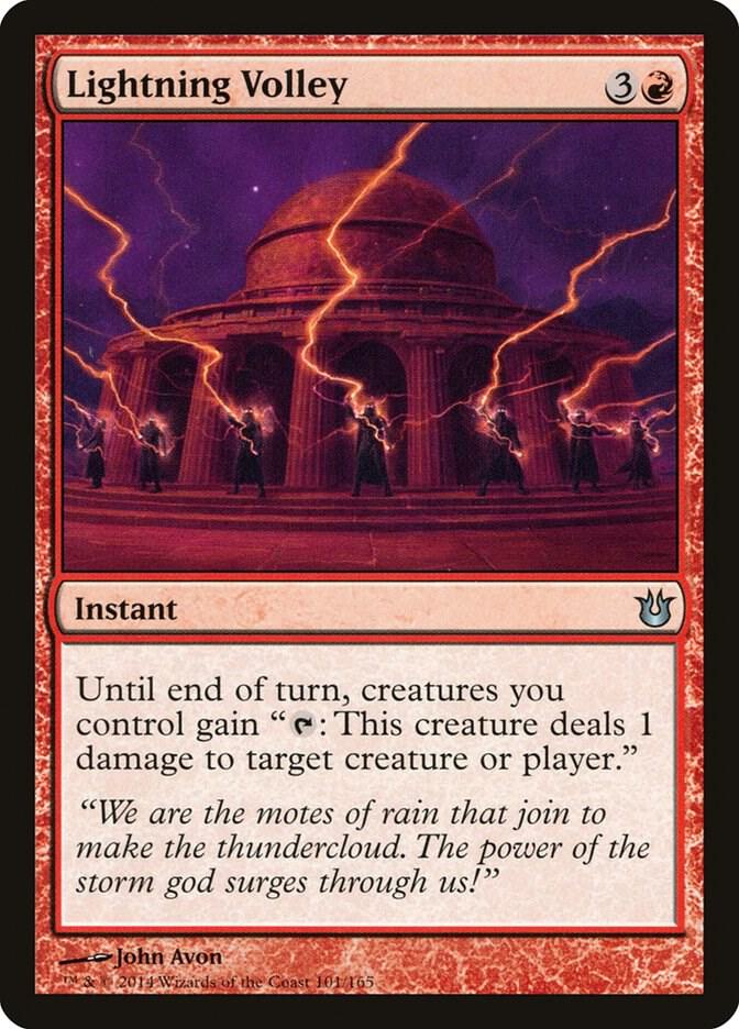 Lightning Volley card image