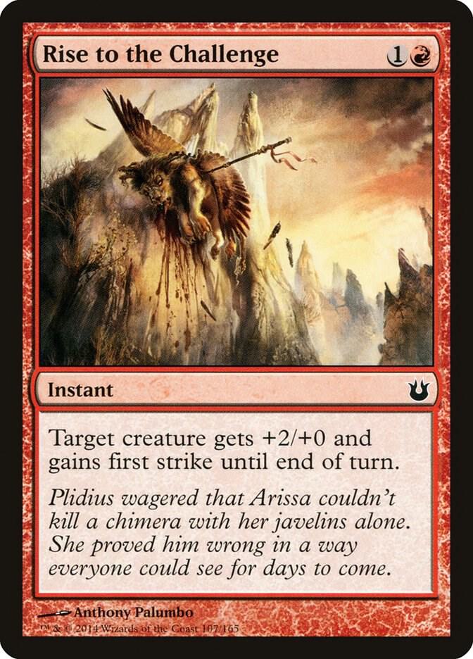 Rise to the Challenge card image