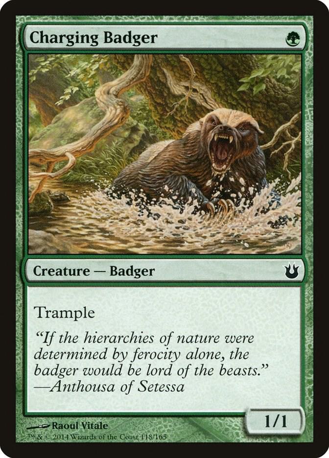 Charging Badger card image