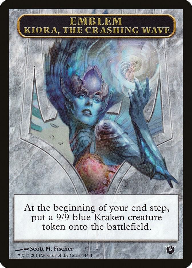 Emblem - Kiora, the Crashing Wave card image