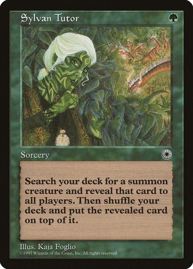 Sylvan Tutor card image