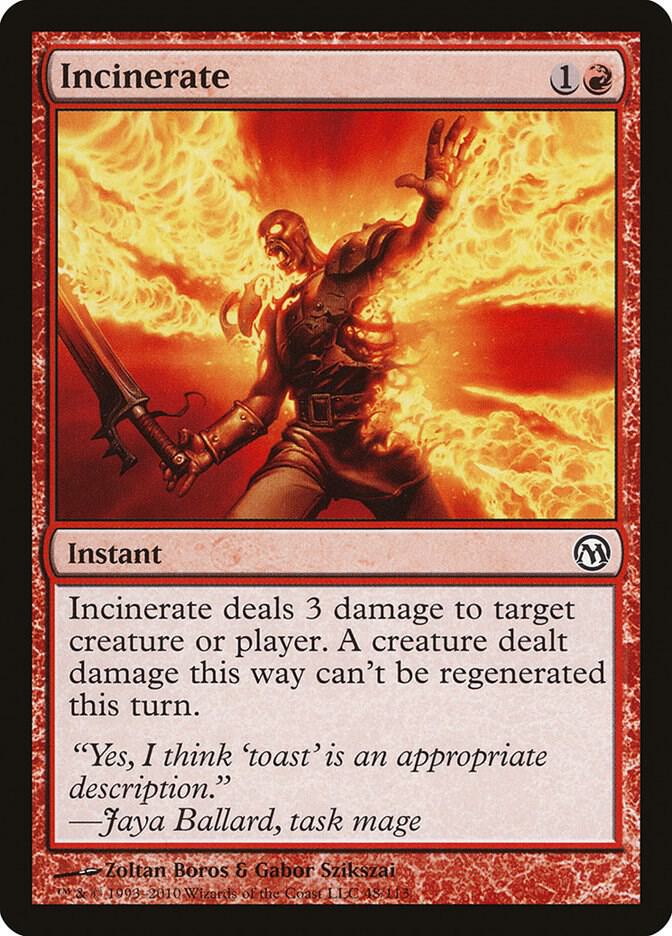 Incinerate card image