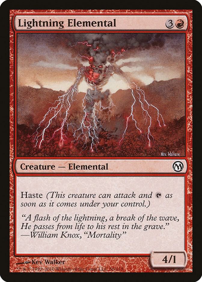 Lightning Elemental card image
