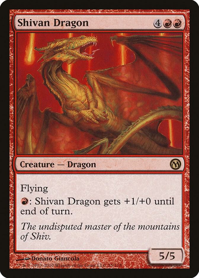 Shivan Dragon card image