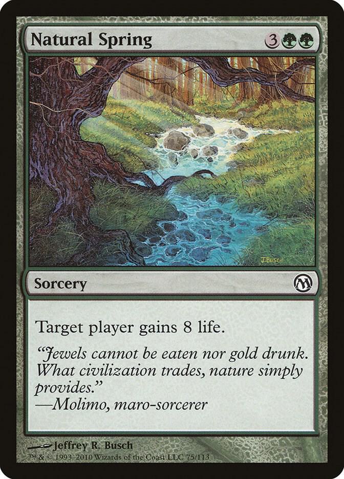 Natural Spring card image