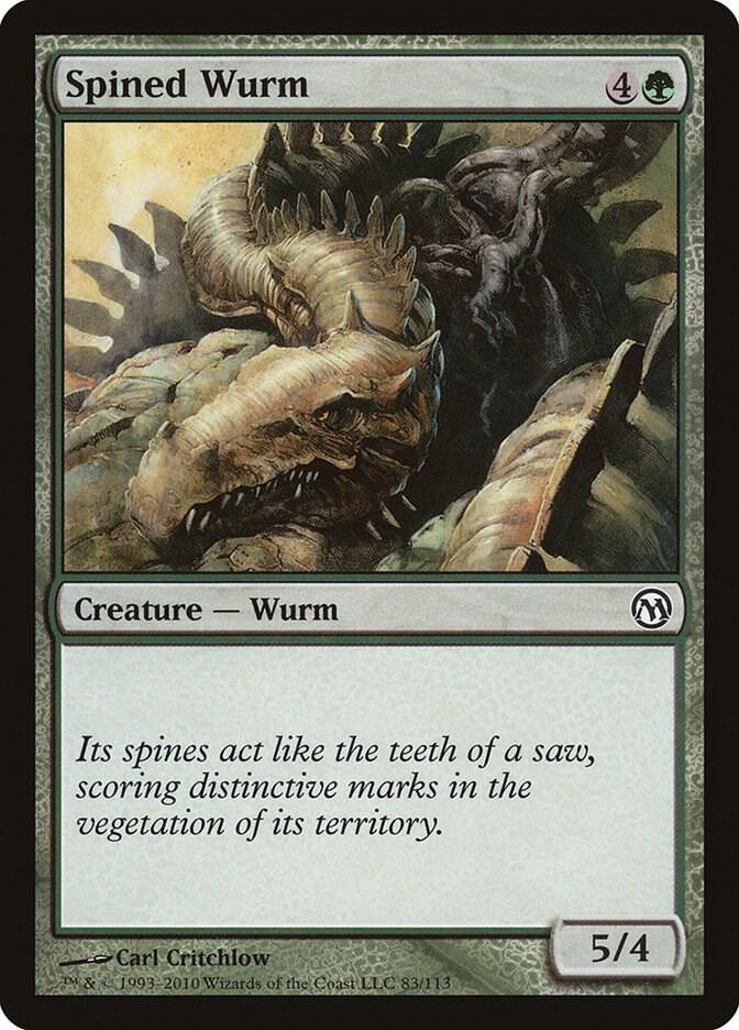 Spined Wurm card image